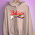 Believe LGBTQ Rainbow Pride Jingle Bell Hoodie - Light Pink